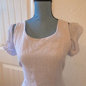 Skies are blue sleeveless dress